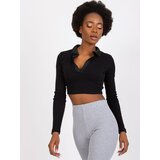 RUE PARIS Blouse-RV-BZ-7563.02-black | shoptok.hr