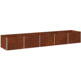  Povišeni vrtni krevet Rđa 400 x 80 x 55 cm corton | shoptok.hr