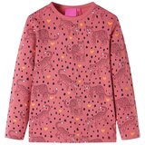 vidaXL Dječja pidžama s dugim rukavima starinske ružičaste boje 92 | shoptok.hr