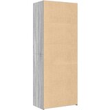 vidaXL Visoka omara siva sonoma 70x41x185 cm inženirski les | Shoptok.si