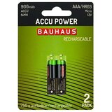 BAUHAUS Polnilne baterije HR03 (Micro AAA, 900 mAh, 2 kos) | Shoptok.si