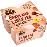 biljni dezert čokolada lešnik 4x125g