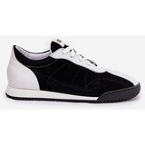Laura Messi Ladies Leather Sports Shoes 2935 Black | Shoptok.si