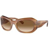 Ray-ban RB2212 140351 ONE SIZE (56) Rjava/Rjava Cene