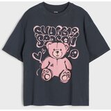 Sinsay Pamučna majica s printom medvjedića | shoptok.hr
