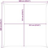 Jedro za sunce Svijetlo siva i bijela. 6 x 6 m | shoptok.hr