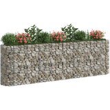  Gabionska povišena gredica od pocinčanog željeza 330x50x100 cm | shoptok.hr