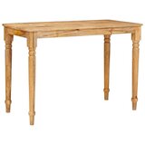 vidaXL Stolić za kavu Smeđa 100 x 55 x 77 cm masivno drvo manga | shoptok.hr