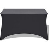 Maison Chic Prevleka za zunanjo pohištvo - Raztegljiva Prevleka za Mizo 2 kosa 243x76x74 cm Antracitna, (21795373) | Shoptok.si