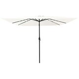  Vrtni suncobran Pijesak 295 x 295 x 245 cm Poliester i čelik | shoptok.hr