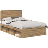  Konstrukcija postelje Oreh 120 x 200 cm Masivno borovo les, (5000102765) | Shoptok.si