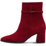 Tamaris Gležnarji temno rdeča | Shoptok.si