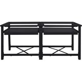  Pedestal za perilicu rublja 2 pcs Crna 120 x 56 x 52 cm Čelik | shoptok.hr