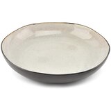 Salt&Pepper Črna/bež skleda iz kamenine ø 32 cm Lunar – Cene