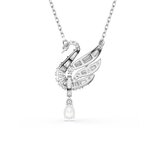 Swarovski Verižica srebrna / transparentna | Shoptok.si