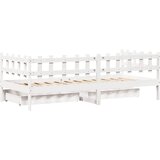  Dnevni krevet s ladicama bez madraca 80x200 cm masivno drvo | shoptok.hr