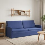 SOFA za 3 osobe Policijska plava 220 x 81 x 82 cm Bar&amp;scaron;un Slike