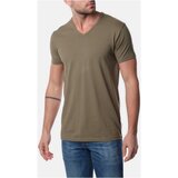Hopenlife Majice s kratkimi rokavi KONOHA Zelena | Shoptok.si