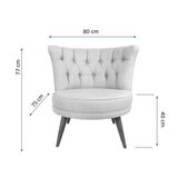  Richland fotelja - petrolej zelena | ePonuda.com