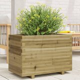 Maison Chic Vrtno cvetlično korito - Cvetlični Lonec 70x40x49,5 cm impregnirana borovina, (21788876) | Shoptok.si