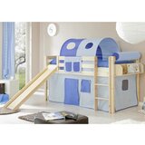 MID.YOU Igralna Postelja Manuel, 90x200, Modra, Tobogan | Shoptok.si