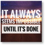  Motivaciona slika na platnu about perseverance_002 (moderne) | ePonuda.com