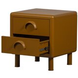 WOOOD Oker žuti metalni noćni ormarić Rune – | shoptok.hr