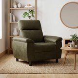 SOFA Maslinasto zelena 95 x 90 x 95 cm Umetnička suknja koža Cijene