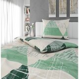 Esposa posteljnina 140/220 cm saten zelena | Shoptok.si