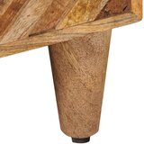  Noćni ormarić 2 pcs Smeđa 50 x 33 x 60 cm Čvrsto drvo manga | shoptok.hr