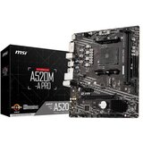 MSI MB AM4 A520M-A PRO DVI-D HDMI M.2 (7C96-001R) Cene