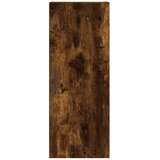  Visoka komoda dimljeni hrast 34,5x34x180cm konstruiranog drva | shoptok.hr