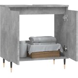  Kupaonski ormarić boja betona 58x33x60 cm od konstruiranog drva | shoptok.hr