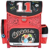 Unipap nogometni crno-crveni ergonomski školski ruksak, ruksak 36x27x14cm - bambino | shoptok.hr