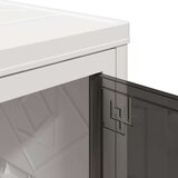 vidaXL Škatla za shranjevanje s kolesi 75 L 64x40x141,5 cm | Shoptok.si