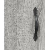  Visoka komoda siva sonome 69,5x34x180 cm od konstruiranog drva | shoptok.hr