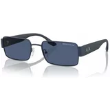 Armani_Exchange Sončna očala 0AX2052S 609980 Mornarsko modra