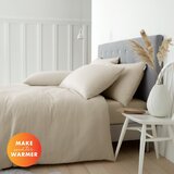 Catherine Lansfield Bež flanelska posteljina za bračni krevet/za produženi krevet 230x220 cm Brushed – | shoptok.hr