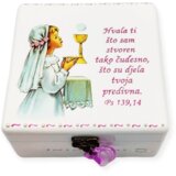  Prva sv. Pričest! Kutija uspomena - 16x16x10cm - Š16545 | shoptok.hr