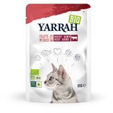  Varčno pakiranje Yarrah Bio Filets v omaki 28 x 85 g - Z bio-govedino | shoptok.hr