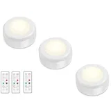 LED reflektor z daljinskim upravljalnikom 3-Paket, (21547831)