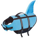 Nobby plavalni jopič "sharky" za psa, moder - xs Cene