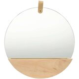  Zidno ogledalo od masivne borovine 35 cm | shoptok.hr