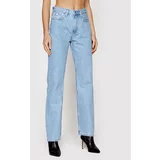 Calvin Klein Jeans Jeans hlače J20J219219 Modra Straight Leg