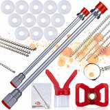 Rosfix SET BRIZGALNA GLAVA 50 CM IN 100 CM – 290 BAR, 7/8", 5X ČISTILNE IGLE, 12X TESNILA, ŠOBA, (5000073696) | Shoptok.si