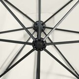  Vrtni senčnik z LED lučkami peščen 300 cm | Shoptok.si