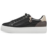 Tamaris Niske tenisice zlatna / crna | shoptok.hr
