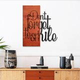 Wallxpert Ebedi Nakıs -4 RedBlack Decorative Wooden Wall Accessory | Eponuda.com