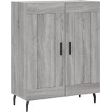  Visoka komoda siva sonome 69,5x34x180 cm od konstruiranog drva | shoptok.hr