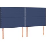 vidaXL Box spring postelja z vzmetnico modra 180x200 cm blag | Shoptok.si